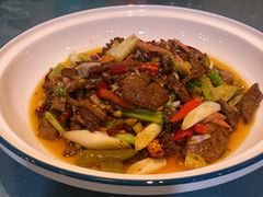 肝腰合炒-鱼洞天雨豆花(巴南店)