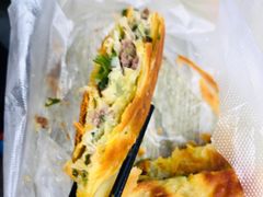 牛肉馅饼-贾五油糊馅