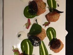 挪威三文鱼配法葱酱汁-AZUL by FUEL蓝色·法式酒馆(琶醍店)