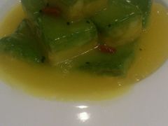 菠菜鸡蛋豆腐-京味民福烤鸭店(建设四马路店)