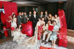 -伊莲妈妈装礼服旗袍高级定制