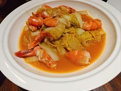 大虾炒菜芯-东莱海上(长宁来福士店)