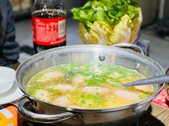 还附赠一大桶蔬菜-田趣园长沙菜(天安云谷店)