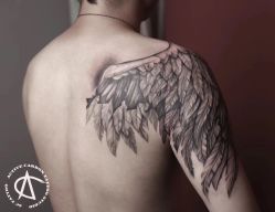 背部-AC TATTOO 纹身