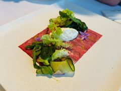 低温慢卤纯血和牛舌-THE WANG王品(上海中心云端店)