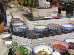 自助调料区-比尔斯健康烤肉自助餐厅