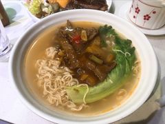 沙嗲牛肉汤河粉-锦园春香港茶餐厅(西海湾旗舰店)