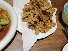 椒盐蘑菇-海荣锅贴馆(五味十字店)