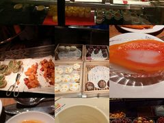 点心，木瓜炖雪蛤-领鲜活海鲜榴莲自助火锅(东门店)