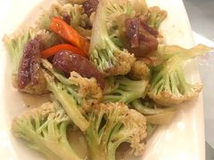 菜花炒连州腊味-朱仔记食府(江南大道店)