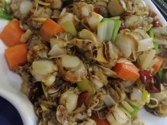 葱爆威海扇贝-威海渔村(静安旗舰店)