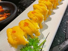 芒果寿司卷-九田家黑牛烤肉料理(珠江摩尔店)