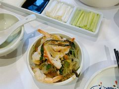 蒜蓉粉丝蒸虾仁-合兴居烤鸭店