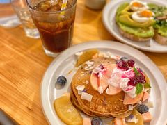 Blueberry&nbsp;waffle-Egg•Allday Brunch(襄阳北路店)