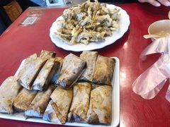 炸鲜蘑-天添纸包鸡家常菜