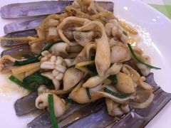 姜葱炒蛏子-快乐海鲜城(虎泉街店)