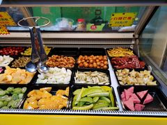 自助取餐区-老炳·七丛松甘草水果