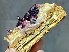 自制花生脆饼蓝莓酥皮挞-PAOPAO Bakery&Café(港汇店)