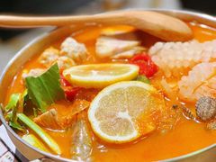 海鲜冬阴功汤-迷你椰·泰式大排档(共康店)