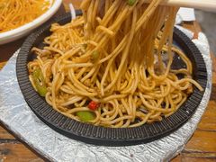 铁板牛肉炒粉-蒙亨·手把肉·蒙古包文化主题餐厅(天恒广场店)