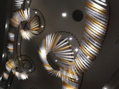 大厅天花灯饰-白云宾馆·白云宴餐厅