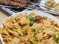 -明记汤揪片子炒面(红山市场特色美食街店)