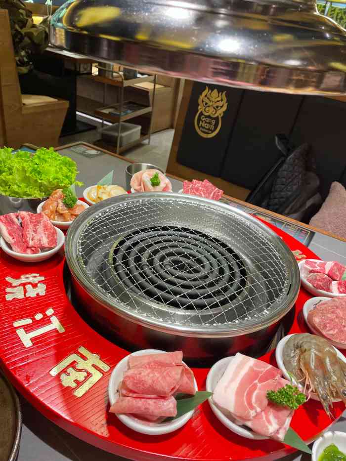 烧江南烤肉(天一店)-"不用排队的明星烤肉店,打卡宁波黄教主的烤.
