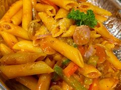 德式烤肠肉酱笔尖面-2597披萨