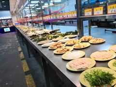 自助取餐区-三千坪超级火锅市场·土灶牛肉火锅
