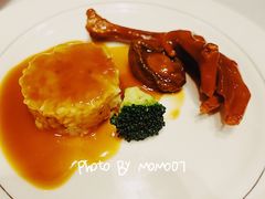蚝皇鹅掌扣鲜鲍配丝苗米饭-Yan Ting 宴庭中餐厅(上海静安瑞吉酒店)