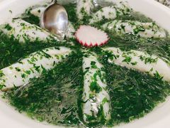 荠菜黄鱼脯-银筵(武夷路店)