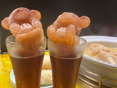 「无限续饮」小熊冻柠茶-领鲜天下·焗海鲜·花胶鸡(天目里店)