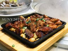 炉火烤梅肉-船梆煮•蒸汽海鲜·炉火烤肉(五四广场店)