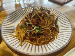 黑椒牛柳意大利面-本处·素食·融合料理(南油店)