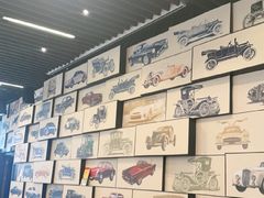 -汽车博物馆主题餐厅