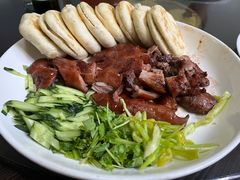 扒猪脸火勺-北京龙庆四季香农家饭庄·灶台鱼·碳烤虹鳟鱼(龙庆峡店)