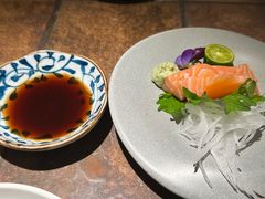 三文鱼刺身-山杏yama-katsu·吉列炸物