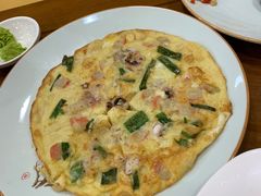 海鲜饼-青瓦餐厅·生鱼片·韩园烤肉(西塔店)