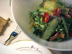 蔬菜沙拉-花·fleur古董西餐厅(西城夜未央店)