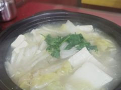 砂锅白菜豆腐-北大地皖峰饭馆