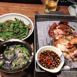 推荐干煸四季豆，豆子很脆，很入味，非常下饭