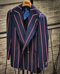 -怒马会 全麻衬西装高级定制