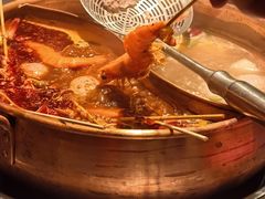 鸳鸯锅-牛村来人潮汕牛肉火锅(西单店)