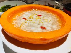 南瓜酒酿小圆子-玫瑰厅上海菜(兴国路店)