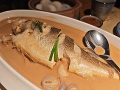 鲳鱼烧年糕-荣小馆(杭州大厦店)