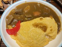 咖喱肥牛蛋包饭-鸟鹏烧鸟居酒屋(熙龙湾店)