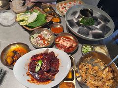 -草家酱蟹炭火烤肉店(珲春南路一店)