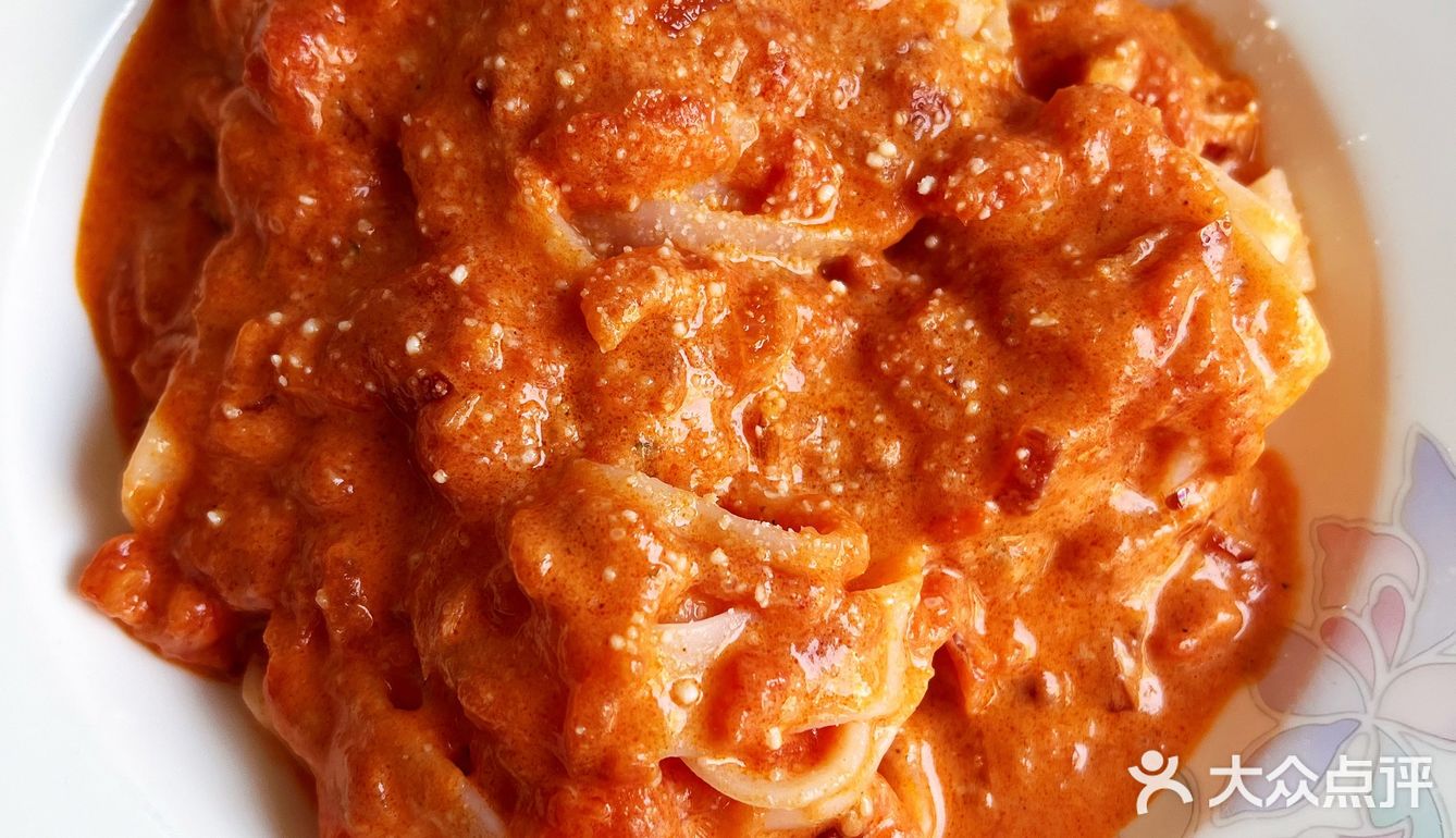 蛋清番茄奶油Pasta
