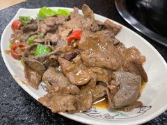 酱爆鹅肝-大自然醉鹅·铁锅火焰鹅(上海联洋店)