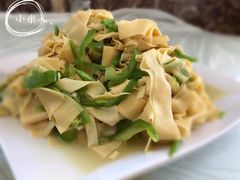 尖椒干豆腐-横道佛手居筋饼店